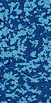 50% hellblau/50% dunkelblau