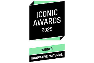 REGUPOL ist Winner im Rahmen des Iconic Awards 2025 in den Kategorien Product (Wall, Floor and Ceiling & Innovative Material)