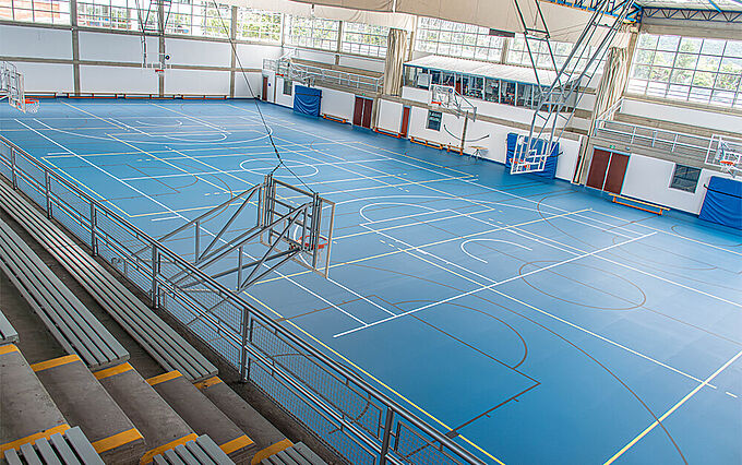 Starke Werte, starke Ausstattung: Neuer REGUPOL Boden für das Colegio Andino Starke Werte, starke Ausstattung: Neuer REGUPOL Boden für das Colegio Andino